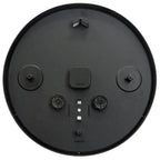 FirsTime & Co. Park Outdoor Wall Clock, American Crafted, Oil Rubbed Bronze, Plastic, 18 x 2 x 18 in