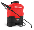 4-Gallon Plastic 20-volt Battery Powered Backpack Sprayer