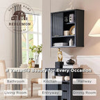 Modern Bathroom Wall Cabinet, Medicine Cabinet, Wall Storage Organizer