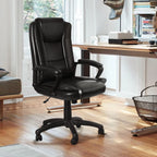 Bossin Big and Tall Office Chair High Back Executive Chair Ergonomic Adjustable Executive Leather Chair,400lbs
