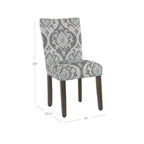 HomePop Classic Parsons Medallion Dining Chair (Set of 2)