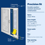 PETSAFE Sliding Glass Pet Door - No-Cut DIY Install for Renters