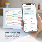 SKYLIGHT 15-Inch Digital Wall Planner & Chore Chart 2025