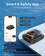 GOSVOR LiteVac G1 Pool Vacuum - Wall, Waterline & Smart Navigation