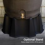 RTS Home Accents 50-Gallon Rain Barrel with Brass Spigot