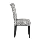 HomePop Classic Parsons Medallion Dining Chair (Set of 2)