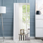 Tall Beaded Full-Length Mirror - Oversized Full Body Mirror, Free Standing or Wall Mounted
