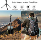 SmallRig Camera Tripod, 71" Foldable Aluminum Tripod/Monopod