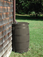 RTS Home Accents 50-Gallon Rain Barrel with Brass Spigot