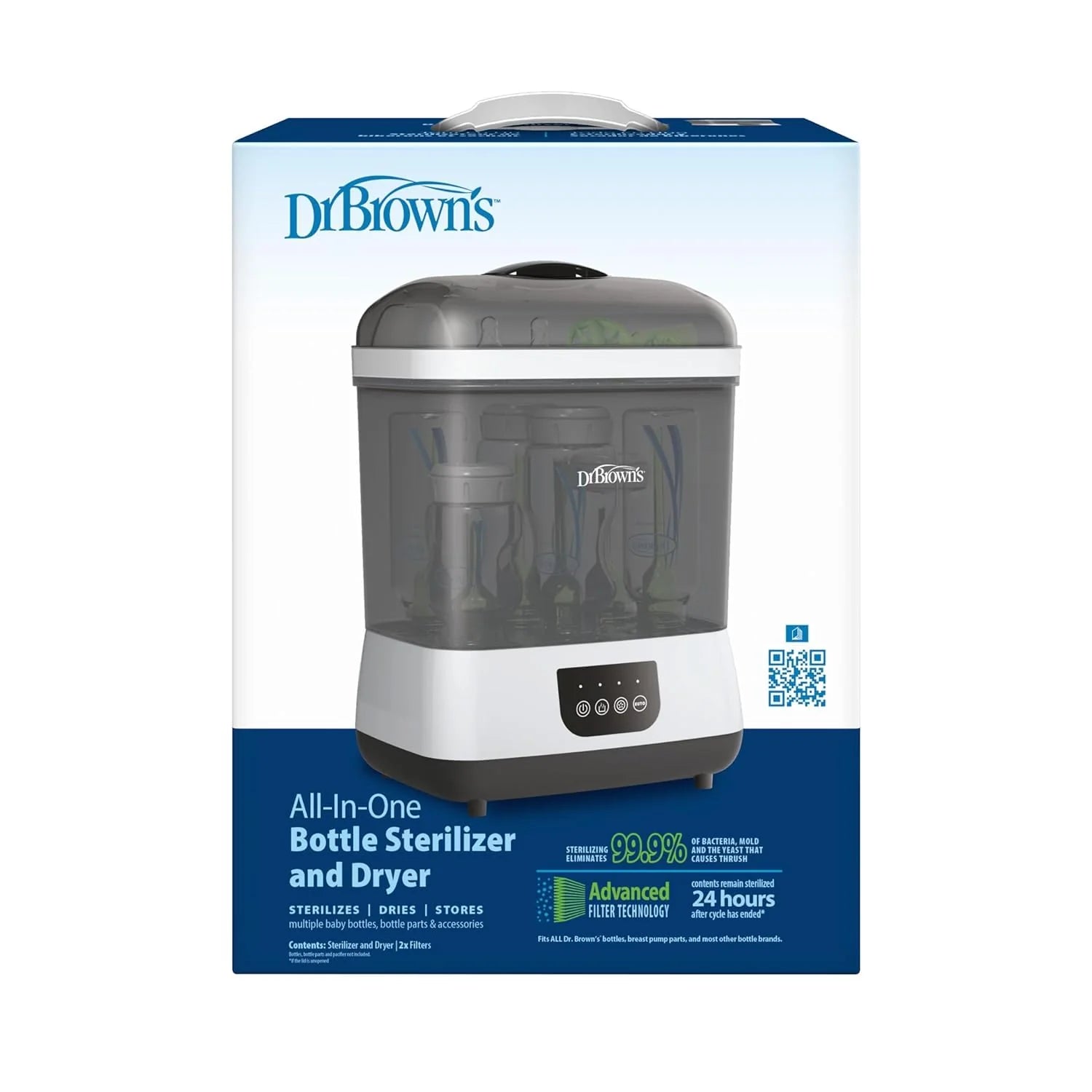 Dr. Brown's All-in-One Sterilizer and Dryer for Baby Bottles