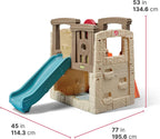 STEP2 Woodland Climber II Kids Playset with Slide & Wall