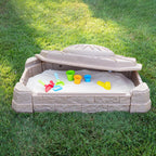 Step2 Naturally Playful Sandbox II, Kids Sand Activity Sensory Play Pit