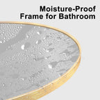 Bathroom Arch Aluminum Wall Mirror Vanity Mirrors