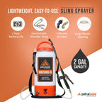 PETRA Battery Powered Sprayer 2 Gallon - HD2000-S