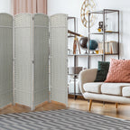Room Divider Folding Privacy Screen Tall Partition Foldable Wall Panel