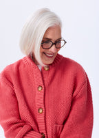 The Cotton Sweater Jacket