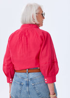 The Balloon Sleeve Button Down