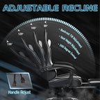 HOMALL Gaming Chair with Footrest and Massage Support