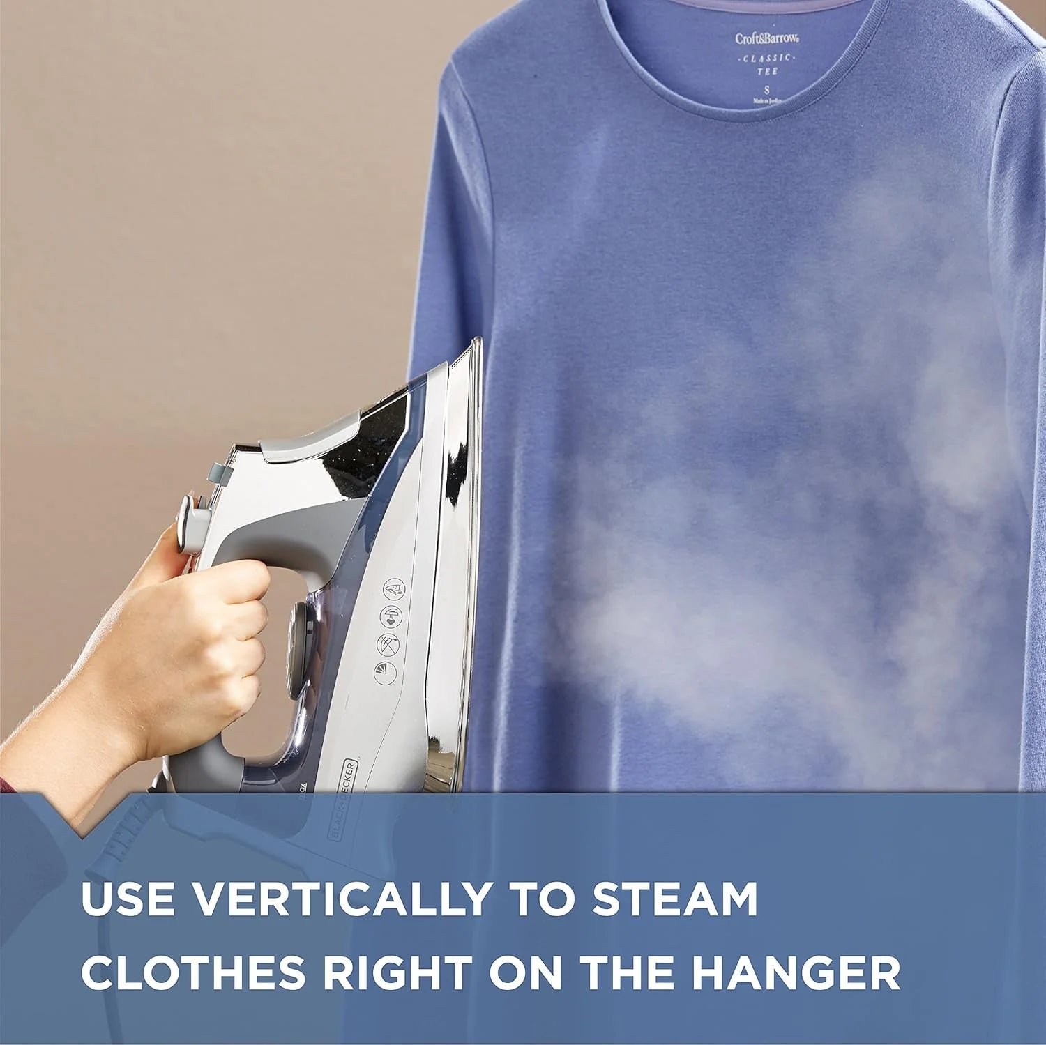 BLACK+DECKER Allure Professional Steam Iron, 30% More Steam