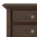 WYNDENHALL Halifax SOLID WOOD 24 inch Wide Bedside Nightstand Table