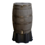 RTS Home Accents 50-Gallon Rain Barrel with Brass Spigot