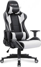 HOMALL Gaming Chair - Ergonomic Leather High Back Office Chair