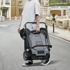 VEVOR Walk-Behind Hand Push Floor Sweeper, 5-Gallon Waste Container