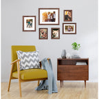 Kate and Laurel Bordeaux Gallery Wall Frame Set