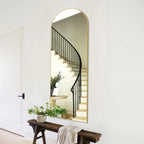 64x21 Full Length Floor Mirror with Stand Aluminum Alloy Frame,Wall-Mounted Mirror