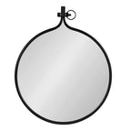 Kate and Laurel Yitro Round Wall Mirror