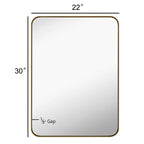 Rathburn Metal Venetian Wall Mounted Mirror