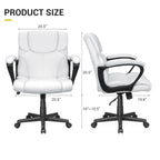 Homall Mid Back Office Chair - Swivel Computer Task Chair