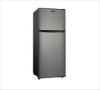 4.6. Cu ft Two Door Mini Refrigerator with Freezer, Stainless Steel