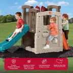 STEP2 Woodland Climber II Kids Playset with Slide & Wall