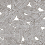 Madison Park Rosalie Textured Feather 3-piece Metal Disc Wall Decor Set