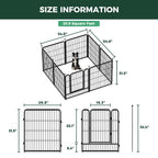 FXW Rollick Unleashed Dog Playpen - 32" for Small Dogs