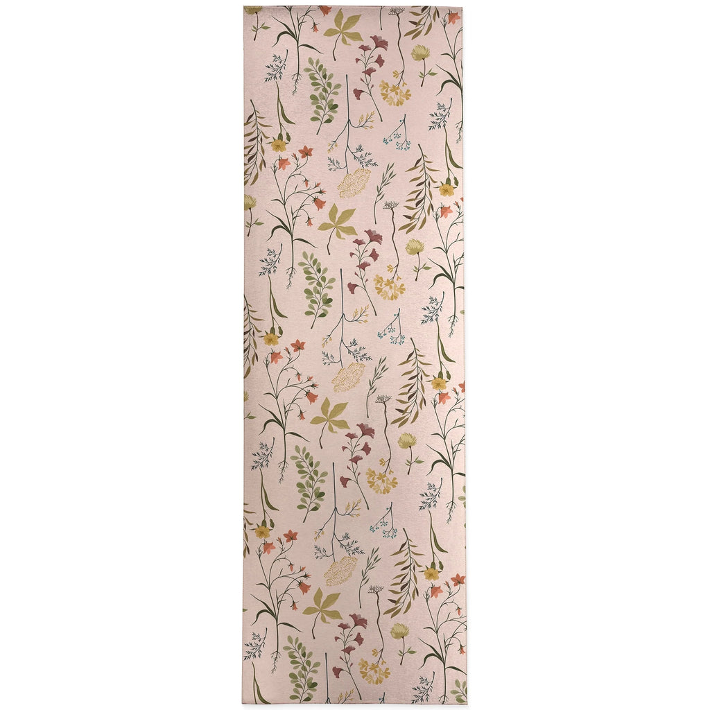 FALL BOTANICALS BLUSH Kitchen Mat By Kavka Designs
