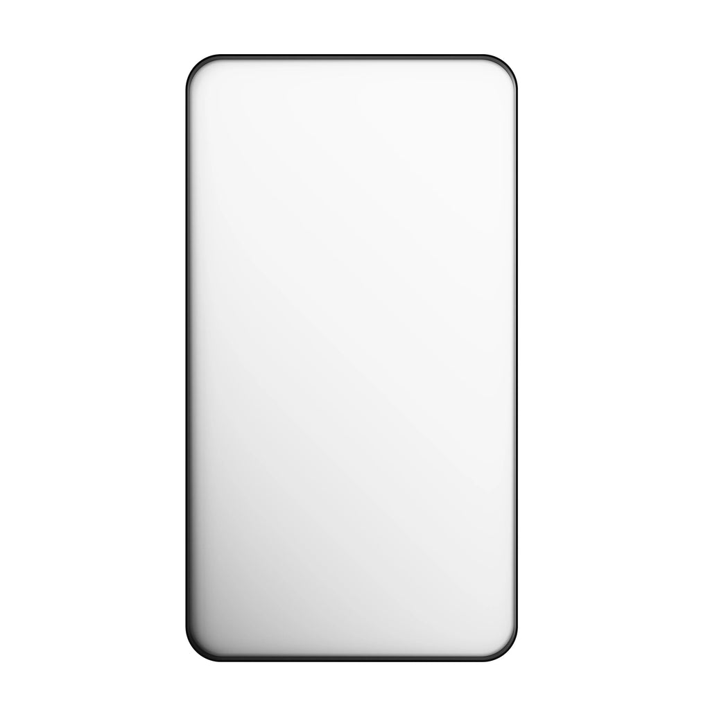 TOOLKISS Aluminum Alloy Round Corner Frame Vanity Mirror