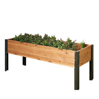 Elevated Outdoor Raised Garden Bed Planter Box 70 x 24 x 29 inch High