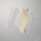 Wall Mirror Vanity Mirror Bathroom Mirror with Round Corner (1 Piece)