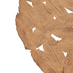 Madison Park Rosalie Textured Feather 3-piece Metal Disc Wall Decor Set