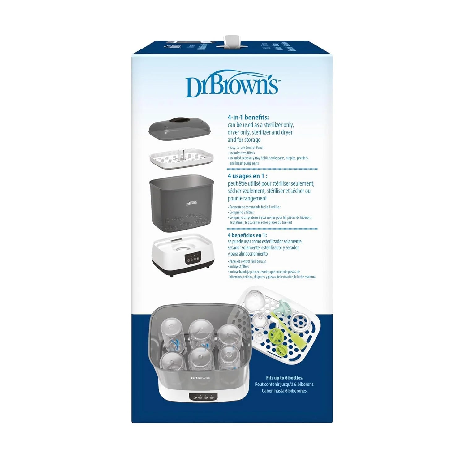 Dr. Brown's All-in-One Sterilizer and Dryer for Baby Bottles