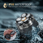 Wyklaus Waterproof Hypoallergenic Head & Face Shaver