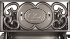 LIBERTY GARDEN 708 Steel Decorative Wall-Mount Hose Reel - Bronze