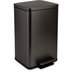 SIMPLI-MAGIC 13.2 Gallon Step Trash Can - Odor Control, Hands-Free