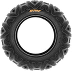 SUNF Power.I ATV UTV All-Terrain Tires Set of 4 25X8-12 25X10-12
