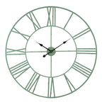Solange Round Metal Wall Clock