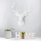 Wall Charmers White Deer Head