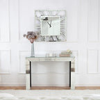 Large Wall Clocks Modern Mirrored Clock