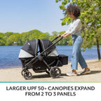 EVENFLO Pivot Xplore All-Terrain Stroller Wagon - Gray